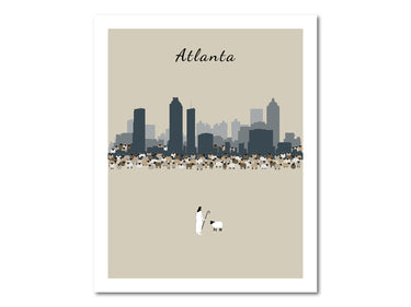 Lost Sheep from Atlanta Poster Print